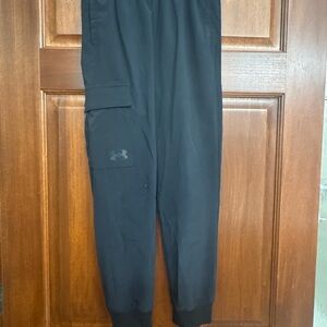 Under Armour Black Cargo Jogger Pants